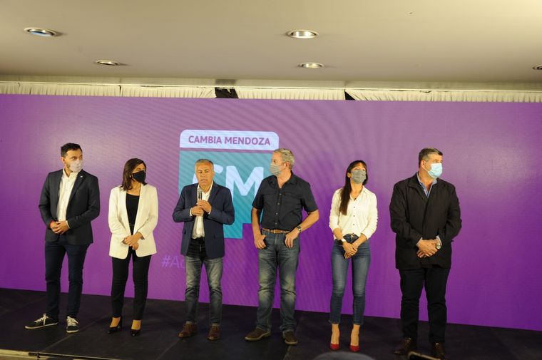 El bunker de Juntos por el Cambio fue el más top en cuanto a catering se refiere. Foto: ALF PONCE