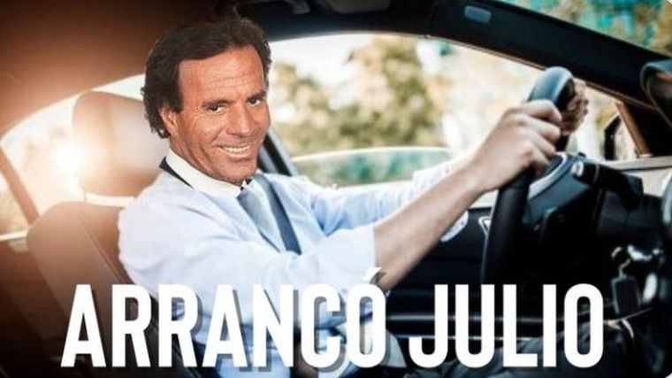 Los memes con Julio Iglesias invaden las redes sociales.