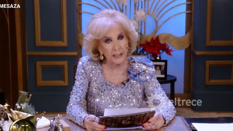 Mirtha Legrand, actriz y conductora.