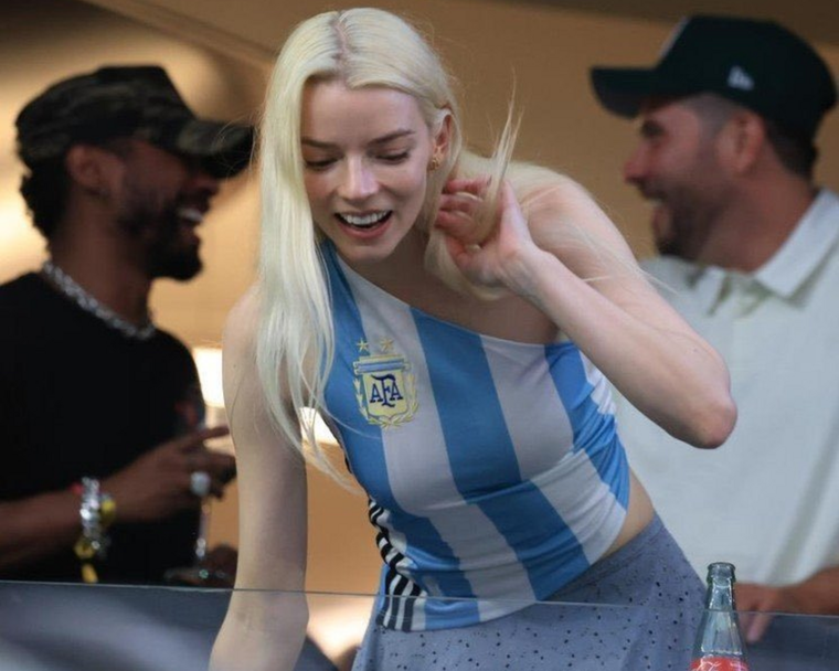 Anya Taylor-Joy presente en el Mundial 2026.