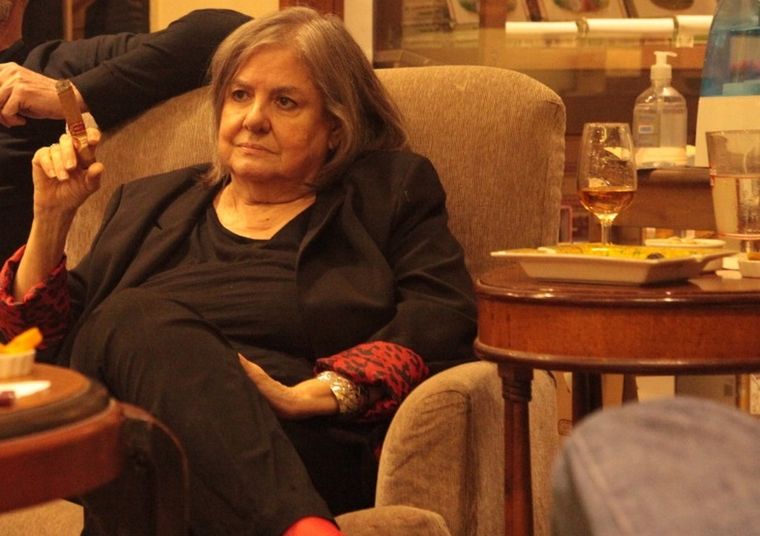 Blanca Alsogaray es la primer mujer latinoamericana en recibir un premio del Festival del Habano en Cuba Foto: gentileza La casa del habano