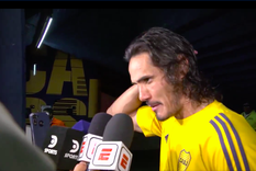 Cavani habló del desempeño del equipo y de las polémicas del Boca-Racing. Foto: Captura ESPN Cavani habló del desempeño del equipo y de las polémicas del Boca-Racing. Foto: Captura ESPN