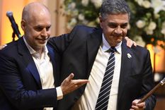 Horacio R. Larreta y Jorge Macri Foto: Juan Mateo Aberastain/MDZ