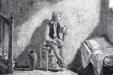 Un grabado de Luis Carlos, hijo de Luis XVI de Francia y María Antonieta en la Torre del Temple. Foto: GETTY IMAGES