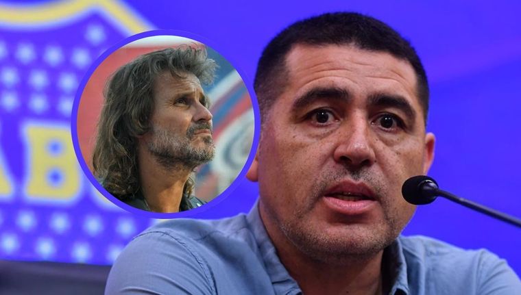 Riquelme e Insua hablaron en las útlimas horas. Foto: Con fotos de Télam