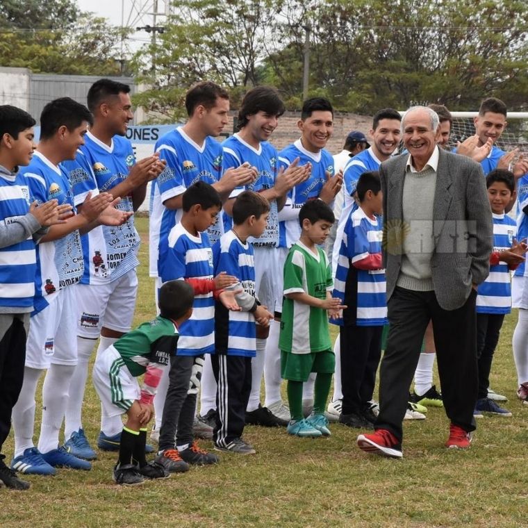 Oscar Palavecino, símbolo del fútbol chaqueño. Foto: publicada en Diario Norte