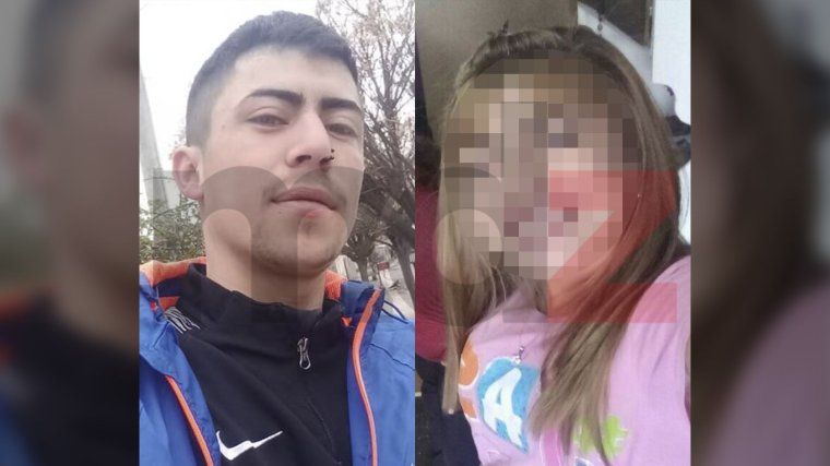 Raúl Padi Pérez y su hermana, Micaela, acusada del crimen (se pixela el rostro porque aún no fue imputada).&nbsp;
