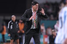 El DT argentino, Germán Portanova. Foto: Telam El DT argentino, Germán Portanova. Foto: Telam