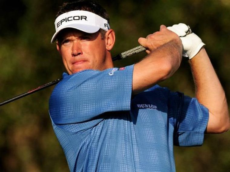 El golfista inglés, Lee Westwood.