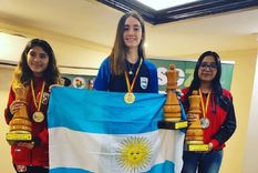 La joven ajedrecista necesita dinero para poder estar en el Mundial de Ajedrez que se disputará en Bakú, Azerbaiyán Foto: Instagram: @cande_francisco