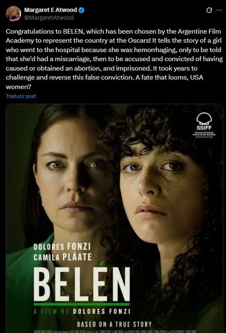 El mensaje de Atwood para El mensaje de Atwood para