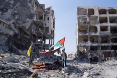israel volvio a atacar gaza tras lanzamiento de cohete