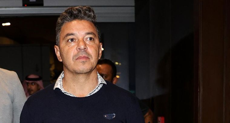 Gallardo llegó a Arabia Saudita. Foto: Al Ittihad