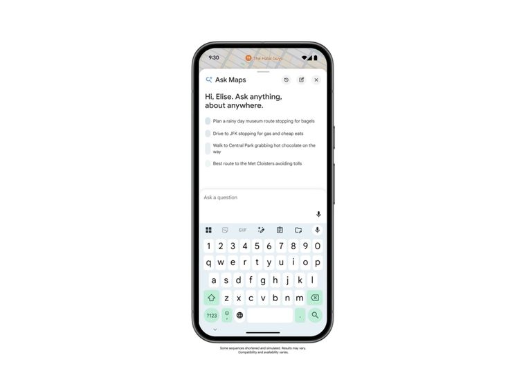 Google Maps integra a Gemini como asistente de voz. Google Maps integra a Gemini como asistente de voz.