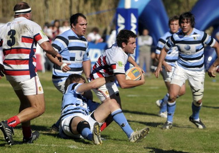 En pleno match. Foto: Nacho Gaffuri / MDZ