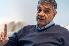 Jorge Macri cuando presentó la nueva cúpula de la Policía de la Ciudad. Foto: MDZ