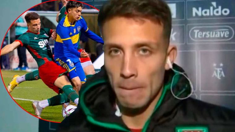 Leyendeker recibió el respaldo de Agropecuario tras conocerse la sanción por haber fracturado a Zeballos.