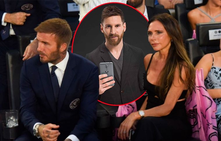 Beckham se enteró de que Messi había confirmado que iría al Inter Miami mientras dormía con su esposa, Victoria Adams, en Japón.