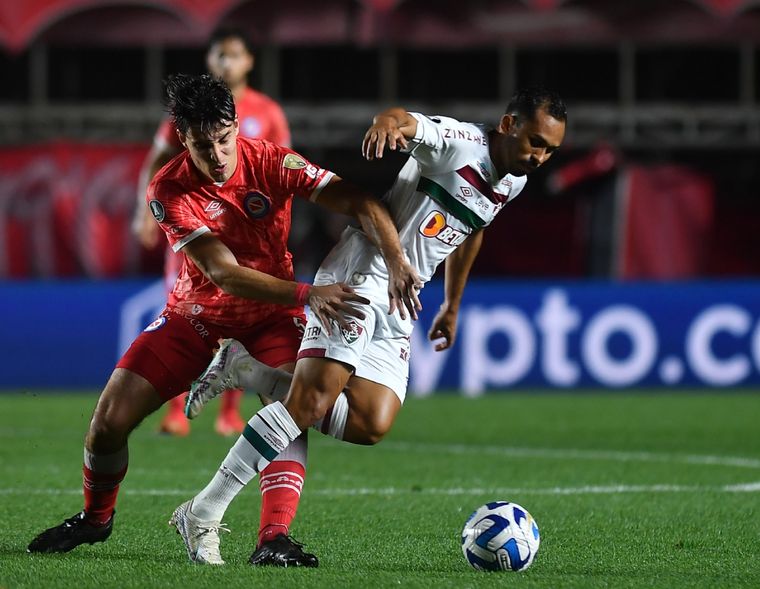 Argentinos Juniors recibe a Fluminense en la ida de los octavos Foto: Télam