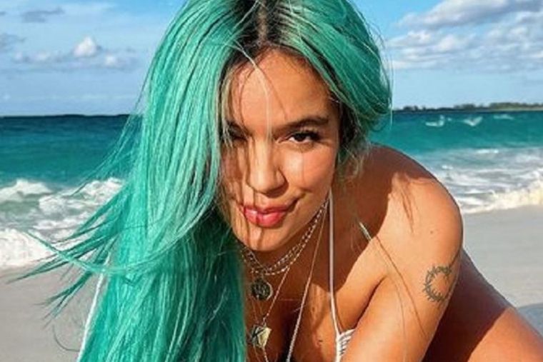 La fotografía de Karol G que fue furor.&nbsp;