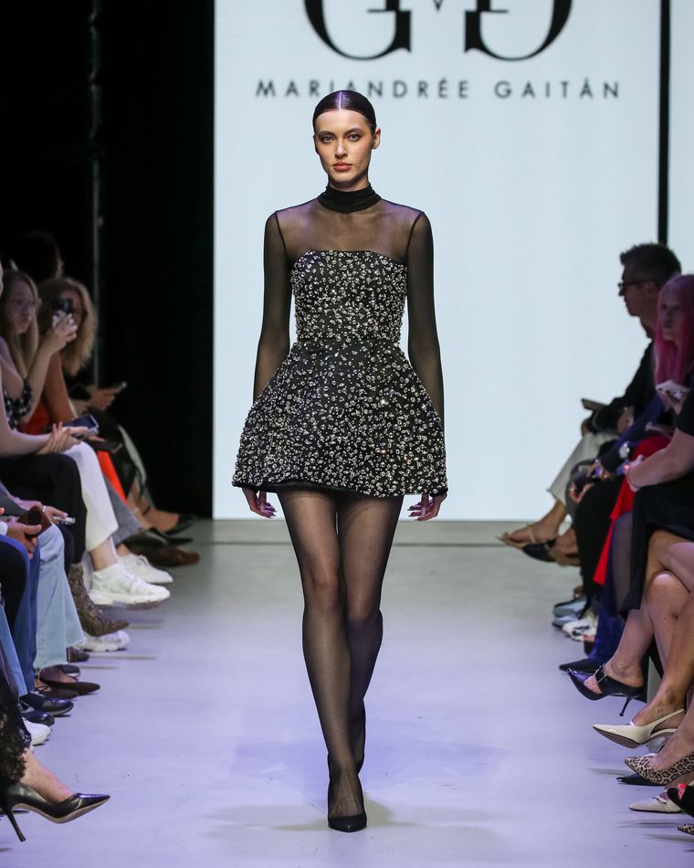 Mariandrée Gaitán at Moscow Fashion Week. Mariandrée Gaitán at Moscow Fashion Week.