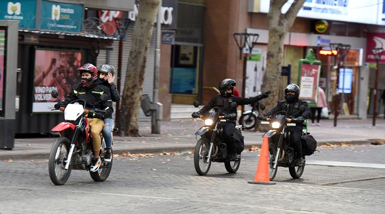 Atrapados Los motochorros le robaron a una mujer y huyeron. Pero minutos más tarde los pescaron en un callejón maipucino. Imagen ilustrativa. Foto: ALF PONCE / MDZ