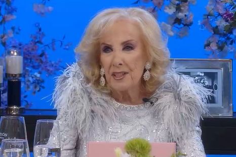 La diva se disculpó. Foto: captura de video/ El Trece. La diva se disculpó. Foto: captura de video/ El Trece.