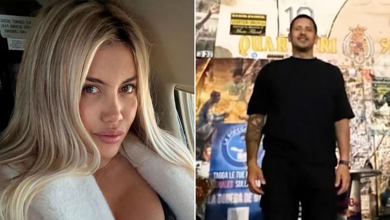 El vecino de Nordelta que se acerca a Wanda Nara. El vecino de Nordelta que se acerca a Wanda Nara.