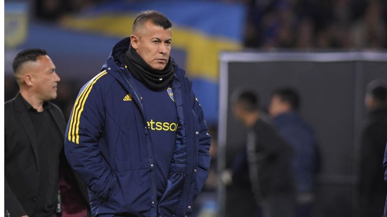 Jorge Almirón, un día antes a Brasil Foto: Télam