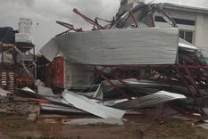 Un tornado generó graves destrozos en Río Primero