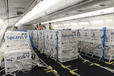 Más vacunas Sputnik V llegarán al país en las próximas horas