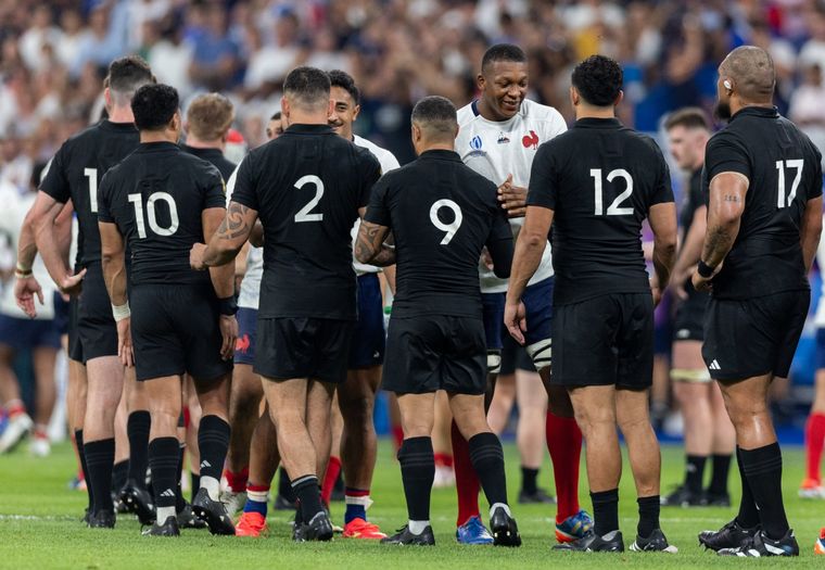 Los All Blacks cayeron en fase de grupos por primera vez en la historia de los Mundiales Foto: @AllBlacks