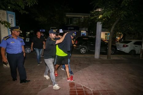 Garro, el primer detenido por el hecho Foto: Ministerio de Seguridad