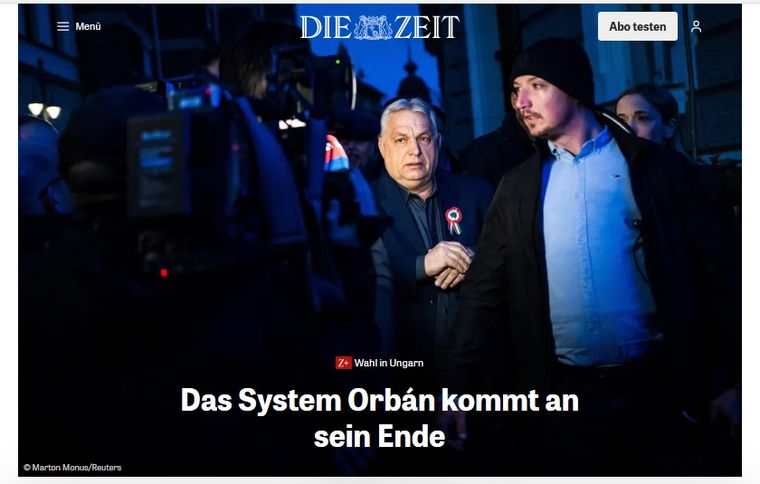 Para el semanario alemán Die Zeit que se edita desde 1946, Viktor Orbán ya fue... Para el semanario alemán Die Zeit que se edita desde 1946, Viktor Orbán ya fue...