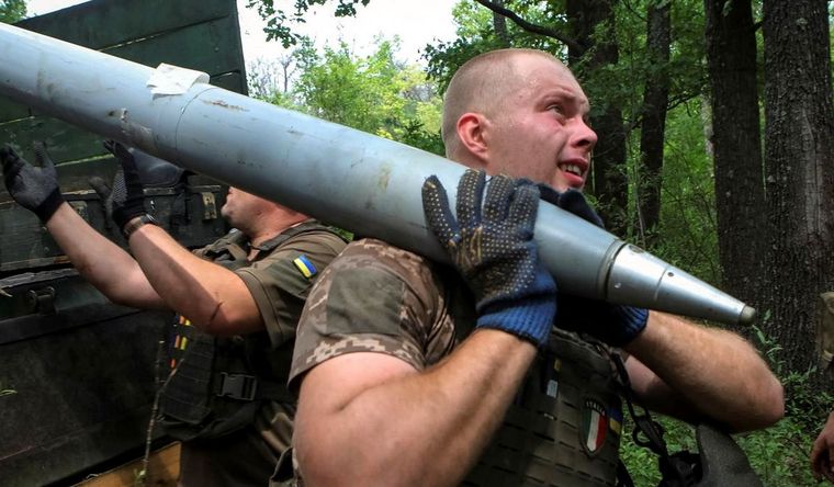 Ucrania ha pedido más armamento para resistir los ataques rusos. Foto: Dpa.