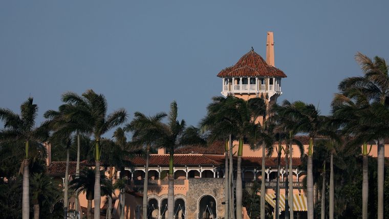 Mar-a-Lago, complejo privado del presidente de EE.UU., Donald Trump, en Palm Beach, estado de Florida. Foto: RT