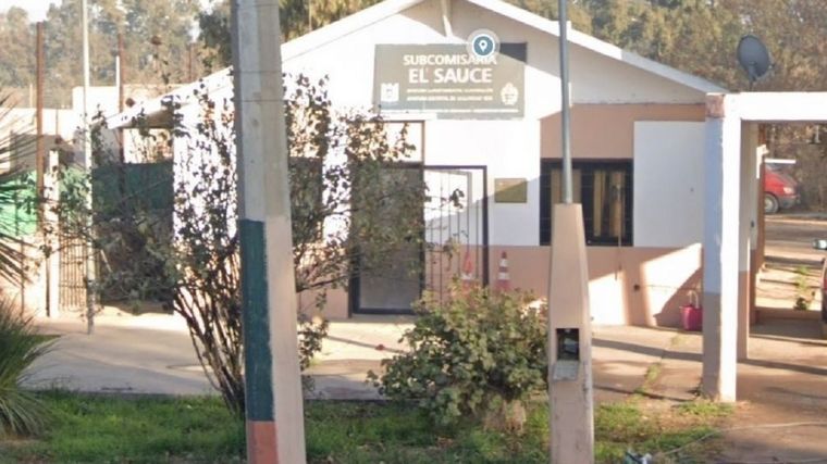 La seccional donde ocurrió el asesinato.