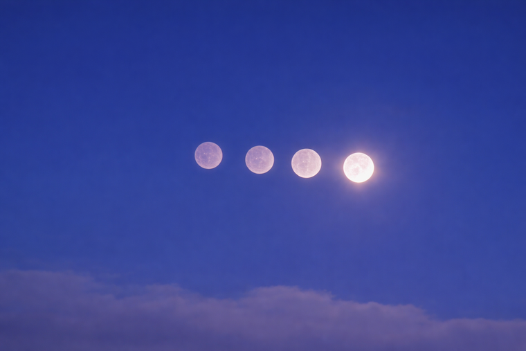 Imagen ilustrativa del efecto presenciado por miles de personas en Rusia.