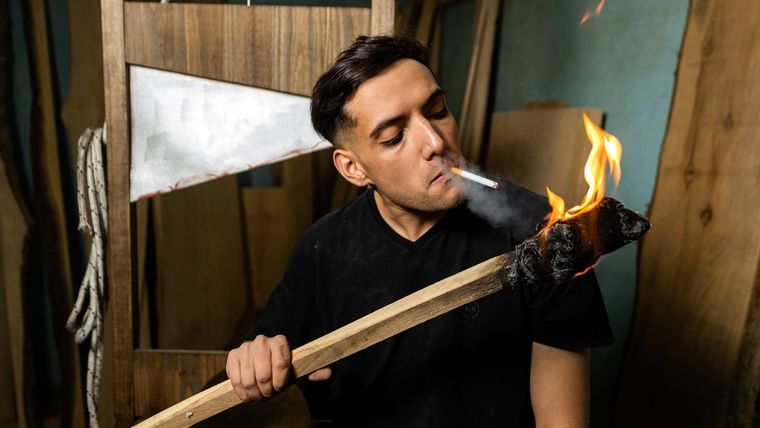 Jonathan Ezequiel Morel, el líder de la Revolución Federal Foto: TV Pública