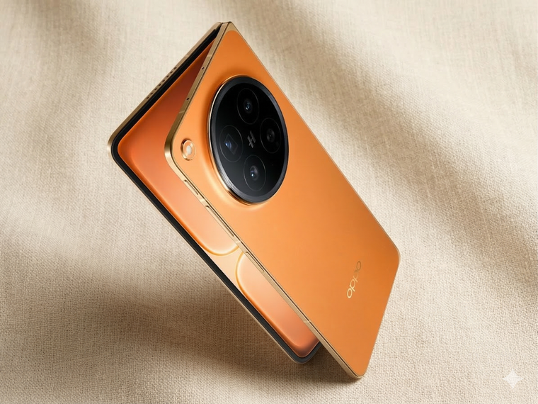 El Oppo Find N6 utiliza una bisagra de alta precisión para reducir el relieve en el panel principal. El Oppo Find N6 utiliza una bisagra de alta precisión para reducir el relieve en el panel principal.