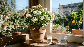 Es posible hacer florecer la planta. Fuente: IA Gemini. Es posible hacer florecer la planta. Fuente: IA Gemini.