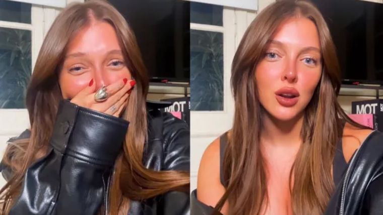 Sofi Gonet relatando los detalles de su relación con Pettinato. Sofi Gonet relatando los detalles de su relación con Pettinato.