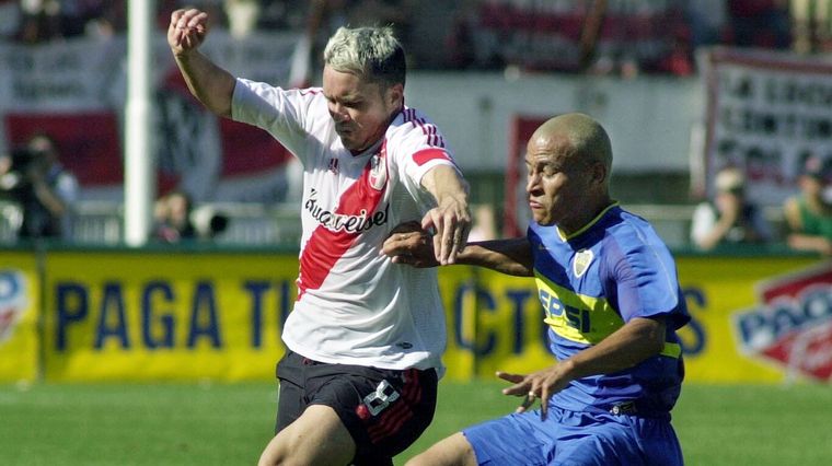 Chacho Coudet jugó unos 7 Superclásicos en River. Chacho Coudet jugó unos 7 Superclásicos en River.