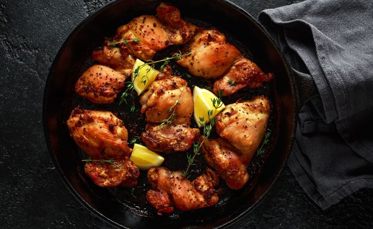 Pollo al limón con queso feta Una receta simple y deliciosa en pocos pasos Foto: Shutterstock