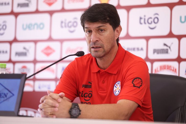 Daniel Garnero, DT de Paraguay. Foto: Selección de Paraguay
