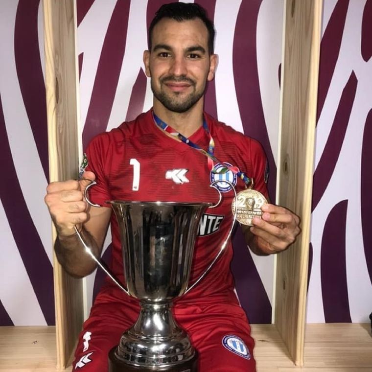 Pérez y el logro de su vida: el Mundial 2019 Foto: Instagram