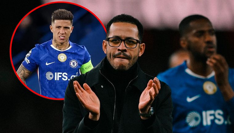 Liam Rosenior habló sobre la situación de Enzo Fernández.