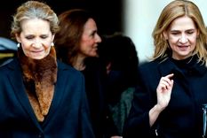 Elena y Cristina, infantas vacunadas. Foto: ElLiberal