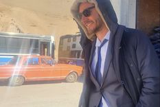 Benjamín en Uspallata.