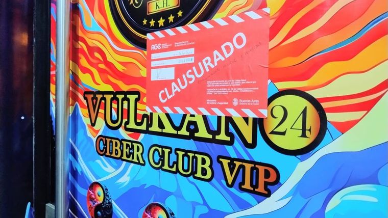 El local fue clausurado y su dueño quedó detenido Foto: Ministerio de Seguridad GCBA